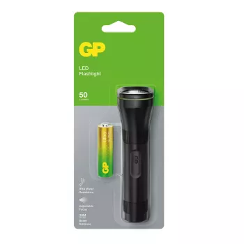 Rankinis žibintuvėlis GP Lighting 450066 Juodas 50 lm 30 m 24 h