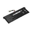 Nešiojamojo kompiuterio baterija Green Cell, skirta ASUS A555 F555 K555 R556 X555, LiPo 4000 mAh, 7,6 V, 4 elementai, juoda