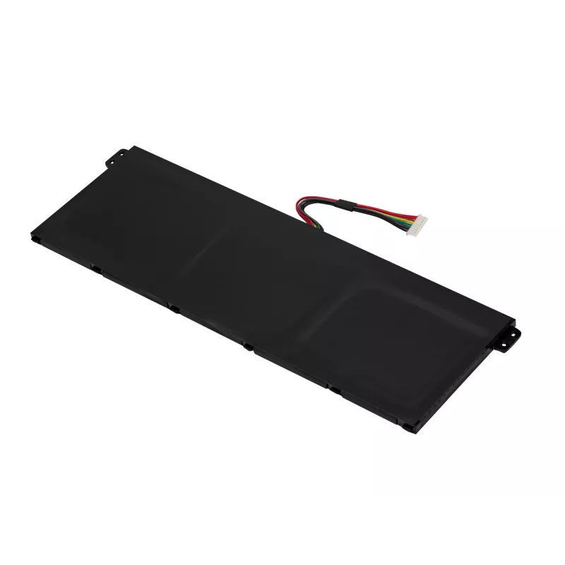 Nešiojamojo kompiuterio baterija Green Cell, skirta ASUS A555 F555 K555 R556 X555, LiPo 4000 mAh, 7,6 V, 4 elementai, juoda
