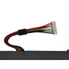Nešiojamojo kompiuterio baterija Green Cell, skirta ASUS A555 F555 K555 R556 X555, LiPo 4000 mAh, 7,6 V, 4 elementai, juoda