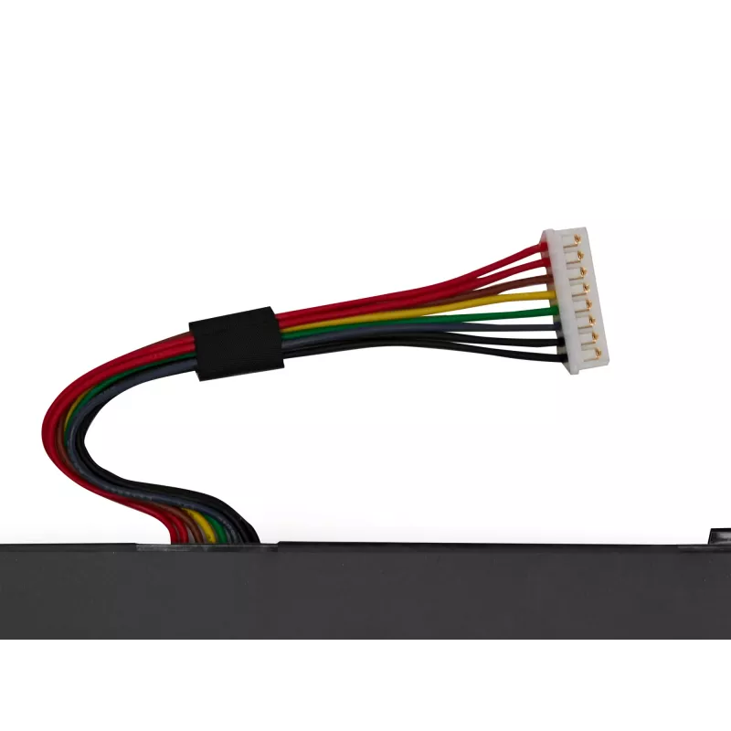 Nešiojamojo kompiuterio baterija Green Cell, skirta ASUS A555 F555 K555 R556 X555, LiPo 4000 mAh, 7,6 V, 4 elementai, juoda
