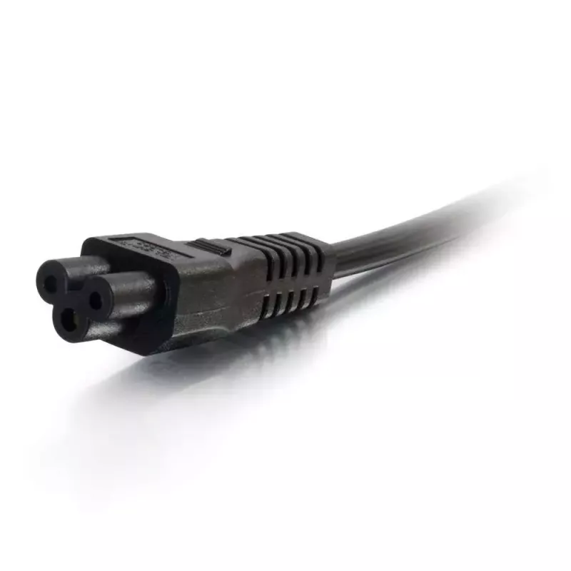 C2G 2m Europos nešiojamojo kompiuterio maitinimo laidas CEE 7/7 į IEC 60320 C5 250V 3A
