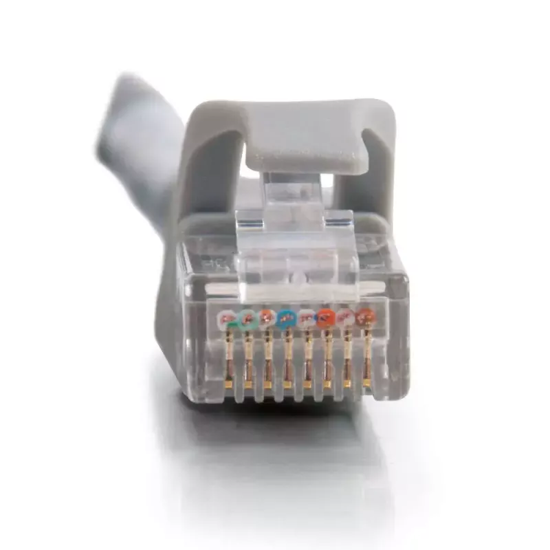 C2G 2 m Cat6 UTP tinklo kabelis, pilkas, su apsauginiu gaubteliu