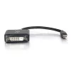 C2G Mini DisplayPort į DVI adapteris 20cm Thunderbolt į DVI-D juodas