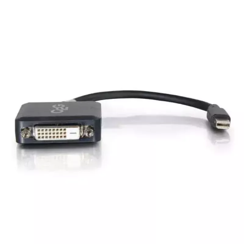 C2G Mini DisplayPort į DVI adapteris 20cm Thunderbolt į DVI-D juodas