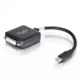 C2G Mini DisplayPort į DVI adapteris 20cm Thunderbolt į DVI-D juodas