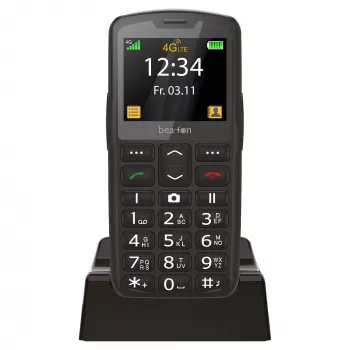 Beafon SL260LTE_EU003SB Sidabrinis ekranas