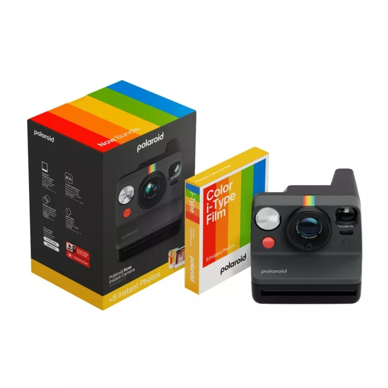 Polaroid Now rinkinys Momentinė kamera Gen. 3 (pradinis rinkinys) Juoda