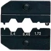 Knipex crimp profilis RG 58, 59, 62, 71, 223 koaksialiniam jungtuvui 97 49 40