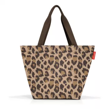 reisenthel Shopping Bag shopper M LEO MACCHIATO sintetinė medžiaga ruda ZS6048 (ZS6048)
