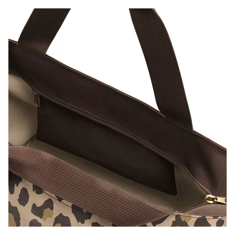 reisenthel Shopping Bag shopper M LEO MACCHIATO sintetinė medžiaga ruda ZS6048 (ZS6048)