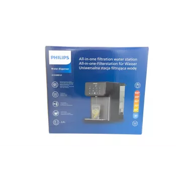 Vandens dozatorius Philips ADD5981GR/10 – karštas ir šaltas vanduo, kompaktiškas stalinis įrenginys