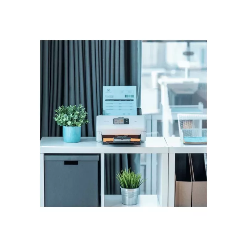 Dokumentų skaitytuvas Brother ADS-4550WTC1 su dvipusiu nuskaitymu ir belaidžiu ryšiu