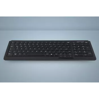 Active Key AK-7000 klaviatūra universali USB QWERTY US International juoda