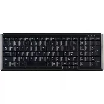 Active Key AK-7000 klaviatūra universali USB QWERTY US International juoda