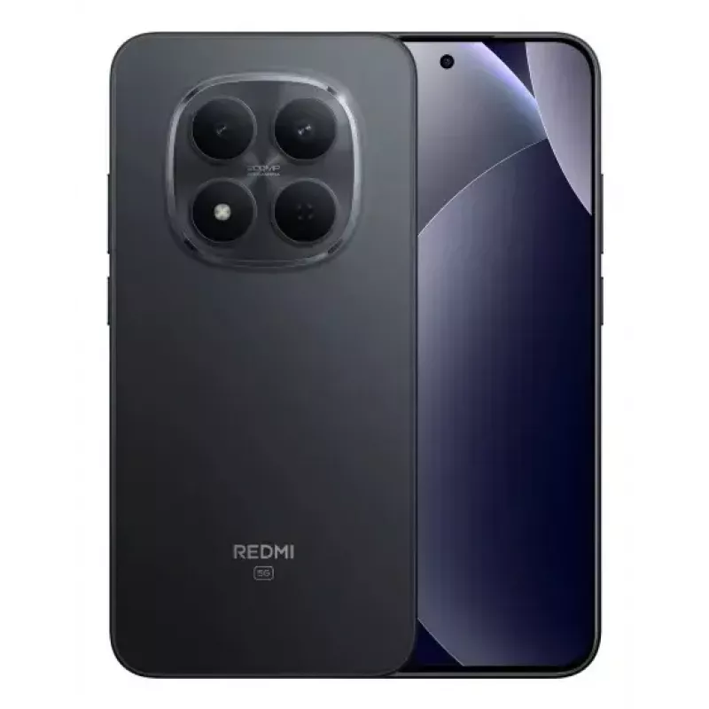 Išmanusis telefonas Xiaomi Redmi Note 15 Pro 5G — MediaTek Dimensity 7400 Ultra, 8 GB RAM, 512 GB, 6,83 colio FHD+, 200 MP, 6580 mAh, Dual SIM, Juodas