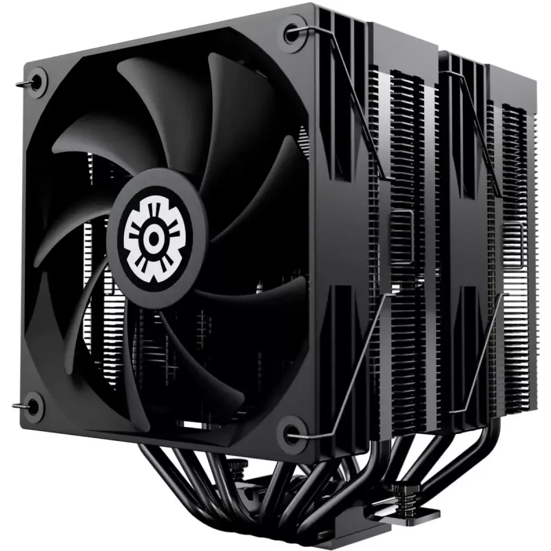 Thermal Grizzly DeltaMate Fitting HT14 (juodas) — tvirtinimo priedas CPU/GPU aušinimui, modelis TG-DM-FIT-0014