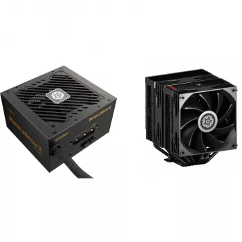 Thermal Grizzly DeltaMate Fitting HT14 (juodas) — tvirtinimo priedas CPU/GPU aušinimui, modelis TG-DM-FIT-0014