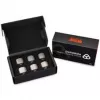Thermal Grizzly DeltaMate Compression Fitting ST16, žalvarinė, G1/4, nikeliuota, 6 vnt. (TG-DM-FIT-6201)