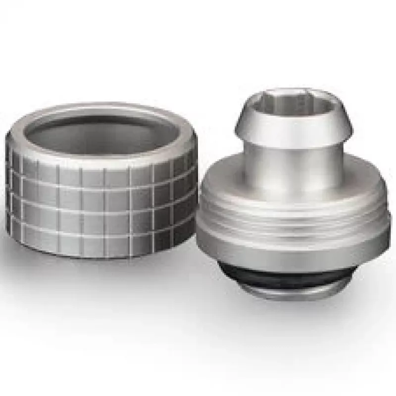 Thermal Grizzly DeltaMate Compression Fitting ST16, žalvarinė, G1/4, nikeliuota, 6 vnt. (TG-DM-FIT-6201)