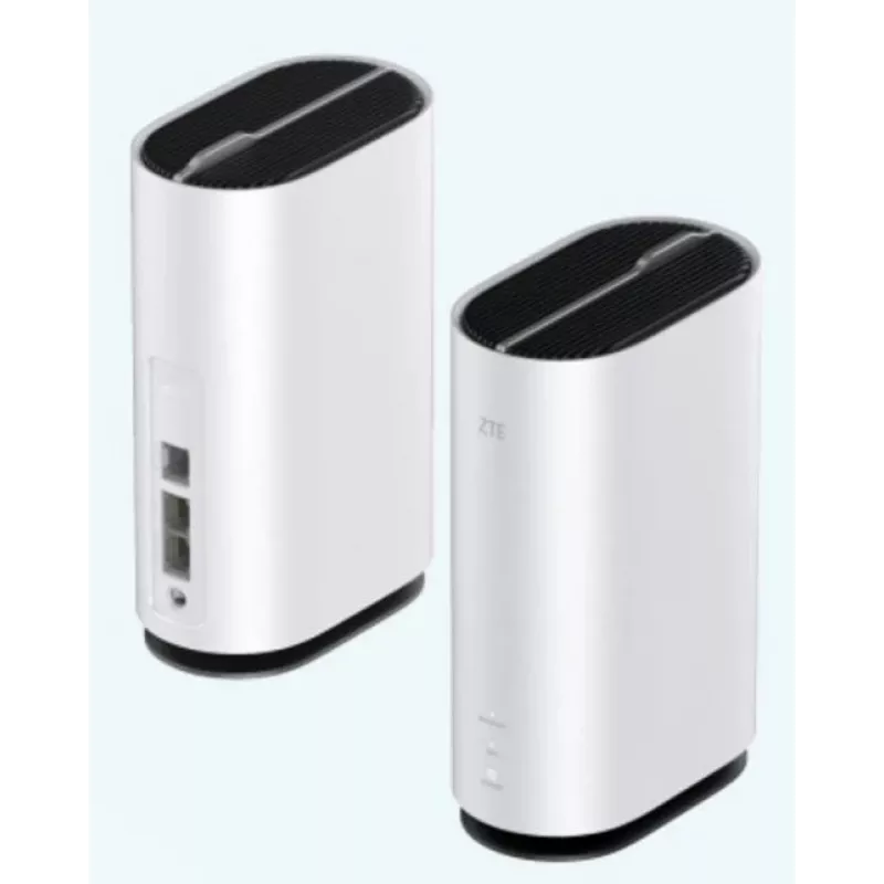 ZTE G5C - Belaidis maršrutizatorius 4G/5G, Wi-Fi 6, dviejų juostų (2,4 GHz / 5 GHz), Gigabit Ethernet, baltas