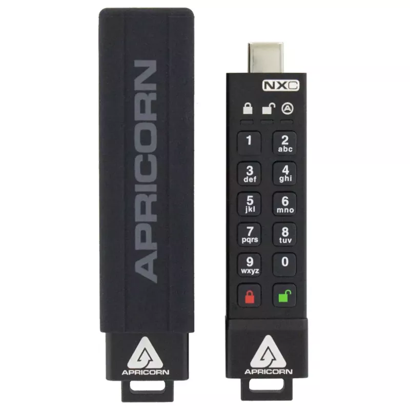 USB atmintukas Apricorn 64GB USB Type-A 3.2 Gen 1 Aegis Secure Key 3NXC