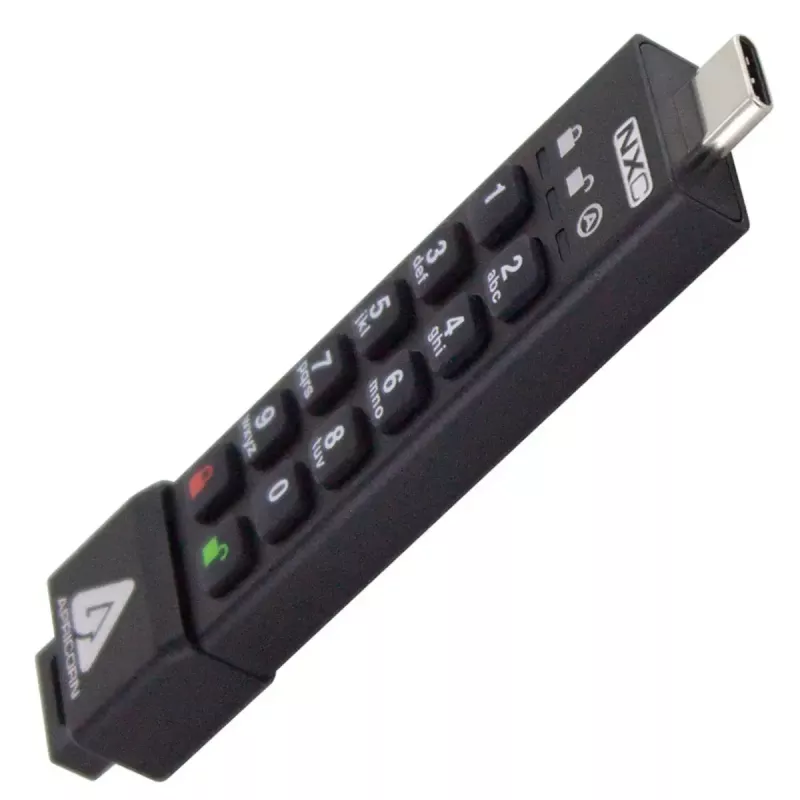 USB atmintukas Apricorn 64GB USB Type-A 3.2 Gen 1 Aegis Secure Key 3NXC