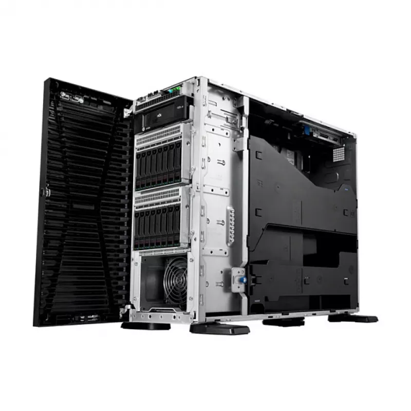 Serveris HPE ProLiant ML110 Gen11 5416S 2.0GHz 16c 1P 2x32GB-R 8SFF MR408i-o 2x960GB SSD 2x1000W PS EU