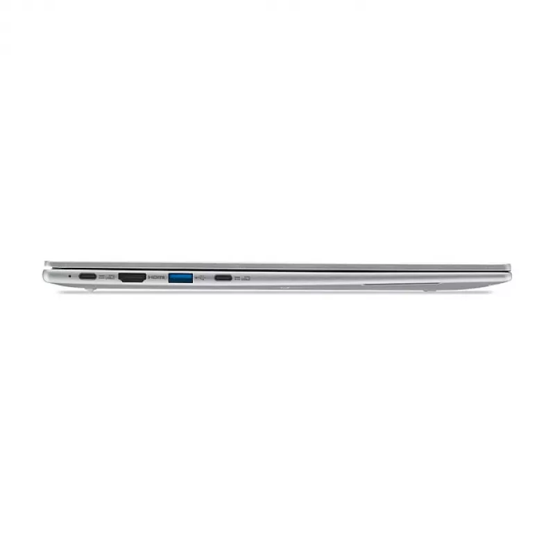 Nešiojamas kompiuteris Acer Swift Air 16 OLED SFA16-61M-R2T2 — AMD Ryzen AI 5 330, 16 colių WUXGA, 16 GB RAM, 512 GB SSD, Windows 11 Home, sidabrinis