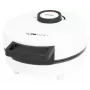 Vafelinė Clatronic WA 3832 – 1 apvalus vaflis, 1200 W, 20 cm plokštės, juoda/balta