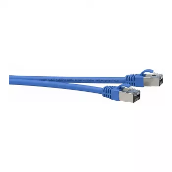 Synergy21 Patch laidas RJ45, CAT8.1 2000Mhz, 3m, Mėlynas, S-STP(S/FTP), TPE/LSZH(SuperFlex), AWG26