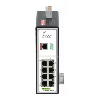 WAGO valdomas pramoninis jungiklis 8 prievadai 100Base-TX PROFINET juodas 852-602 - Switch - 0,1 Gbps