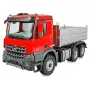 Radijo bangomis valdomas sunkvežimis Amewi Mercedes-Benz Arocs Muldenkipper 6x6 1:14 RTR raudonas