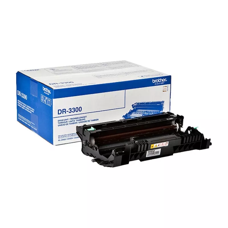 Būgnas spausdintuvui Brother DR-3300 originalus, tinka HL-5440D/5450DN/5470DW ir pasirinktiems DCP/MFC, 30 000 puslapių