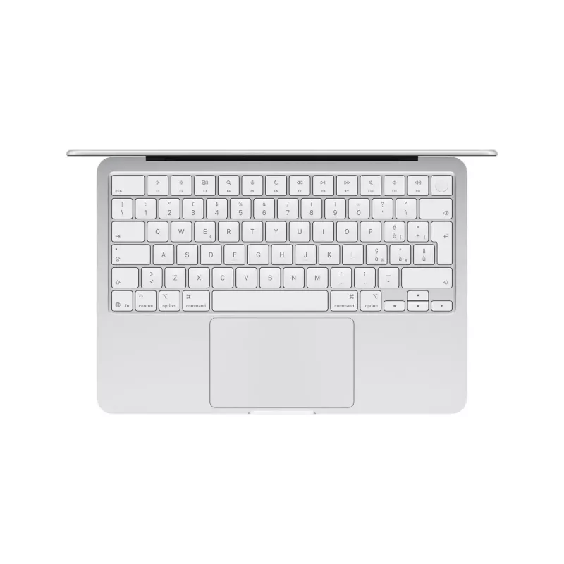Nešiojamas kompiuteris Apple MacBook Neo 13 colių — A18 Pro 6 branduolių CPU / 5 branduolių GPU, 8 GB RAM, 512 GB SSD, Touch ID, sidabrinis