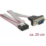 C2G Cat6a Booted Shielded (STP) tinklo jungiamasis kabelis – RJ-45 (M) į RJ-45 (M) – 0,5 m – STP – CAT 6a – liejinis, be užkabinimo, vytinis – pilka