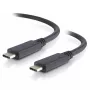 C2G 1 m USB Type C laidas 4K palaikymas USB 3.1 Gen 2 M/M