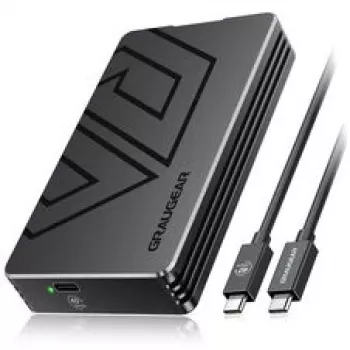 Išorinis M.2 SSD dėklas GrauGear G-M2U4-40G01 su PCIe 4.0 ir USB-C