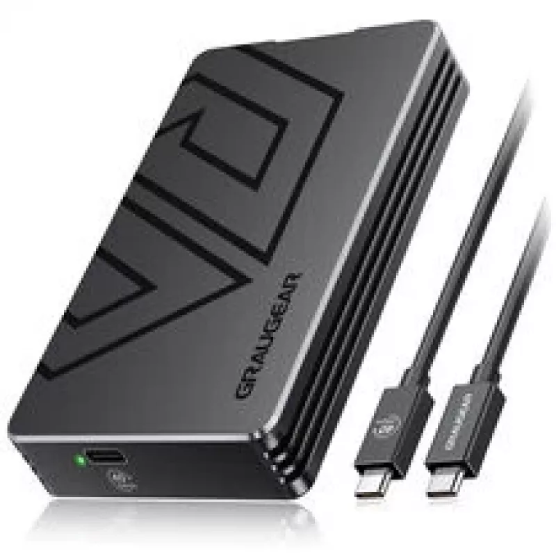 Išorinis M.2 SSD dėklas GrauGear G-M2U4-40G01 su PCIe 4.0 ir USB-C
