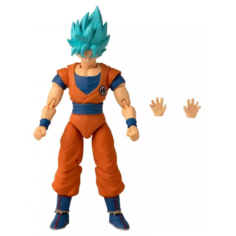 Veiksmo figūrėlė Bandai Dragon Stars Super Saiyan Blue Goku V2 – kolekcinė pozicionuojama figūrėlė