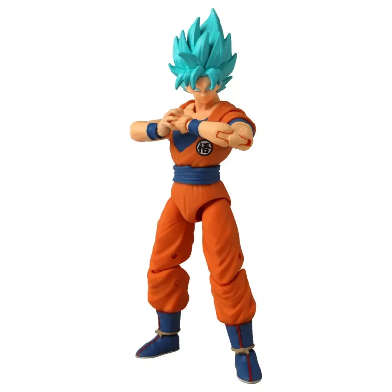 Veiksmo figūrėlė Bandai Dragon Stars Super Saiyan Blue Goku V2 – kolekcinė pozicionuojama figūrėlė