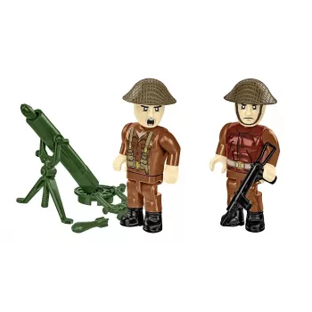 Konstruktorius Coblocks Monte Cassino mūšis COBI-2063 Istorinis karinis dioramas