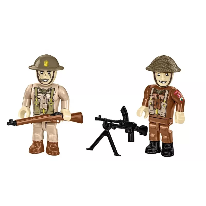 Konstruktorius Coblocks Monte Cassino mūšis COBI-2063 Istorinis karinis dioramas
