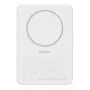 Power bank Belkin BPD010hqWH 5000 mAh, belaidis įkrovimas 7,5 W, USB-C, baltas
