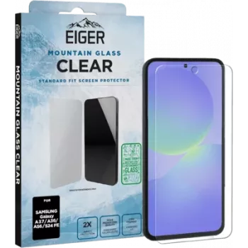Eiger Mountain Glass skaidrus ekrano apsauginis stikliukas, skirtas Galaxy A37/A36/A56/S24 FE (EGSP01118)