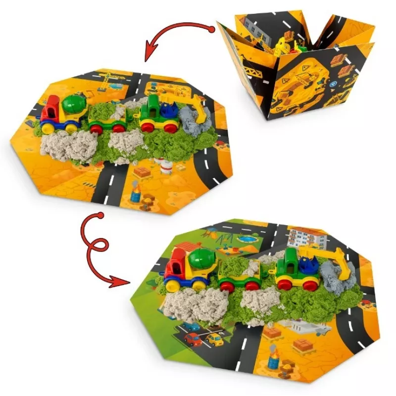 TUBAN Tuban TU3865 dinaminis (Fluffy) smėlis – kūrybinis konstravimo rinkinys