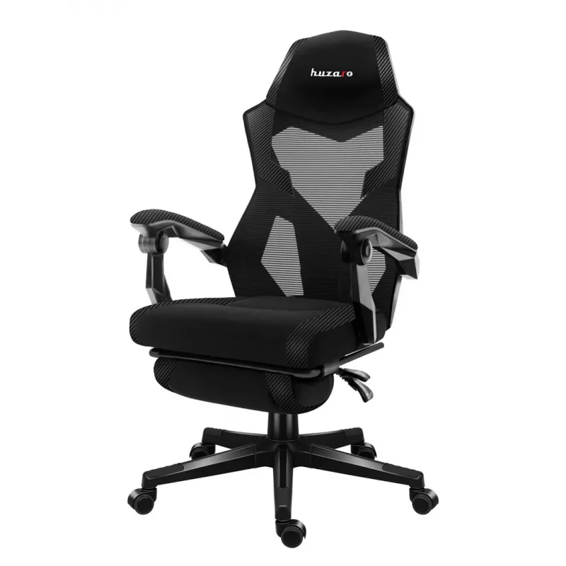 Besisukanti kėdė No name Combat 3.1 Carbon – ergonomiška žaidimų ir biuro kėdė, modelis HZ-COMBAT 3.1 CARBON