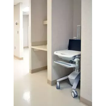 Multimedijos vežimėlis nešiojamam kompiuteriui ERGOTRON StyleView EMR SV41-6100-0 baltas