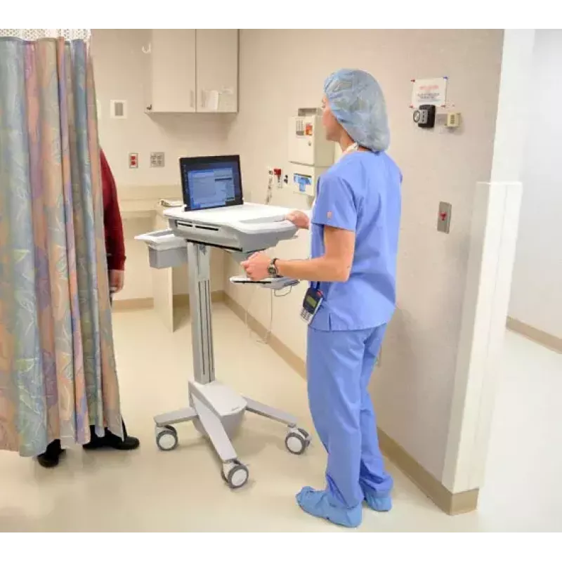 Multimedijos vežimėlis nešiojamam kompiuteriui ERGOTRON StyleView EMR SV41-6100-0 baltas