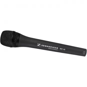 Sennheiser MD 46 – dinaminis reporterinis mikrofonas, kardioidinė kryptingumo charakteristika